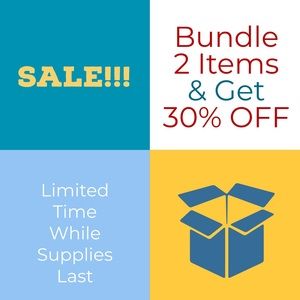 Bundle 2 Items & Get 30% OFF!